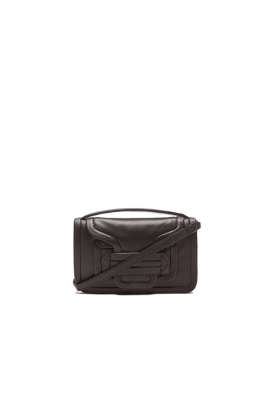 Pierre Hardy Black Calf Leather Bos Taurus Clutch Bag