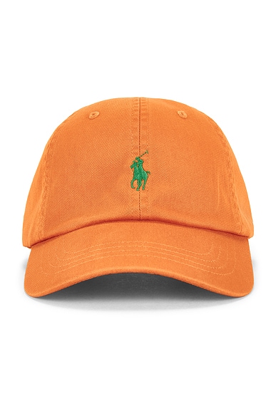 Polo Ralph Lauren Chino Sport Cap in Bedford Orange