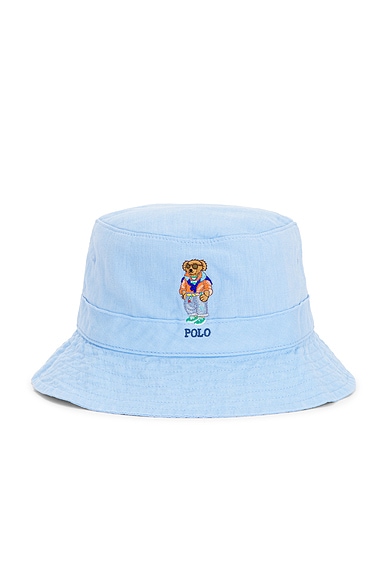 Tissue Linen Classic Novelty Bear Loft Bucket Hat