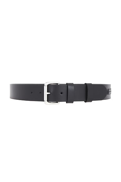 Polo Ralph Lauren Italian Saddle Leather Belt in Black