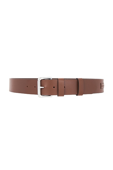 Polo Ralph Lauren Italian Saddle Leather Belt in Tan