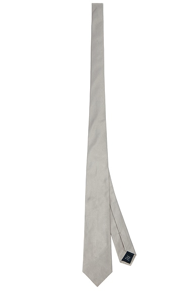 Silk English Repp Solid Neck Tie