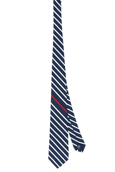 Silk Mogador Stripe Neck Tie