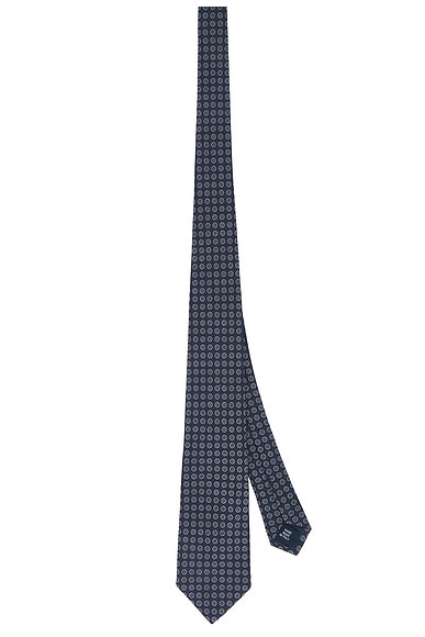 Silk Circle Neat Neck Tie