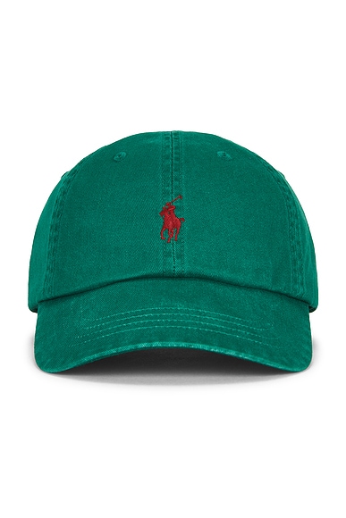 Polo Ralph Lauren Chino Sport Cap in Erin Green