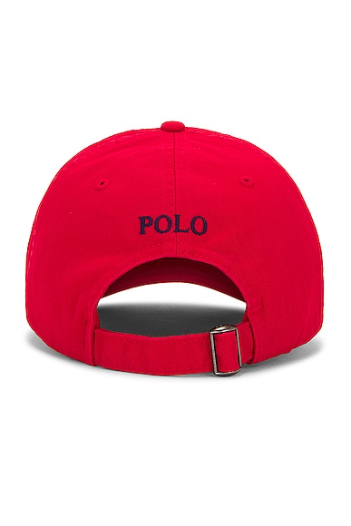 Shop Polo Ralph Lauren Chino Cap In Rl 2000 Red