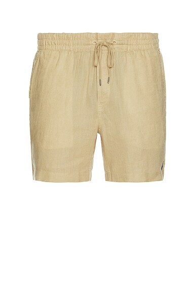 Linen Pull On Prepster Short