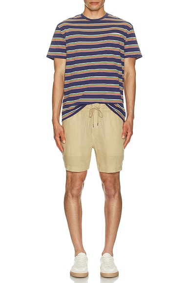 Linen Pull On Prepster Short