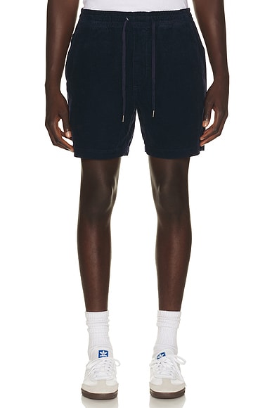 Pinwale Corduroy Pull On Prepster Short 6"