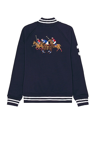 Polo Ralph Lauren ネイビー　スウェットシャツ ダブルニット スウェットシャツ MNPOKNI16822533