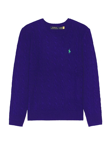 Polo Ralph Lauren Long Sleeve Pullover in Active Blue