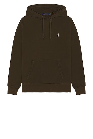 Polo Ralph Lauren Loopback Terry Hoodie in Dark Loden