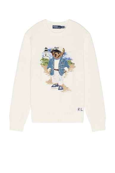 Heritage Icon Bear Crewneck Sweater