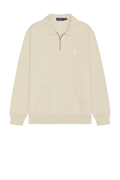 Loopback Terry 1/2 Zip Sweatshirt