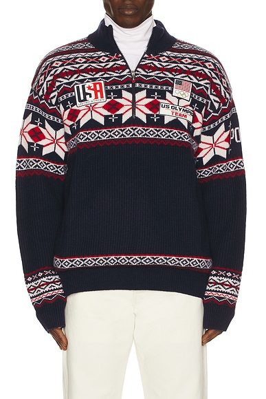Winter Olympics Pullover Sweater