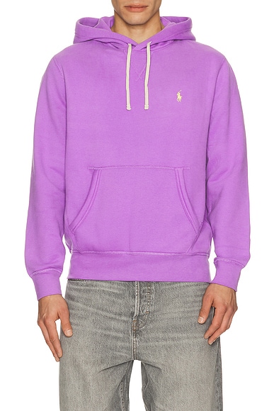 Polo Ralph Lauren Rl Fleece Pullover Hoodie in Spring Violet