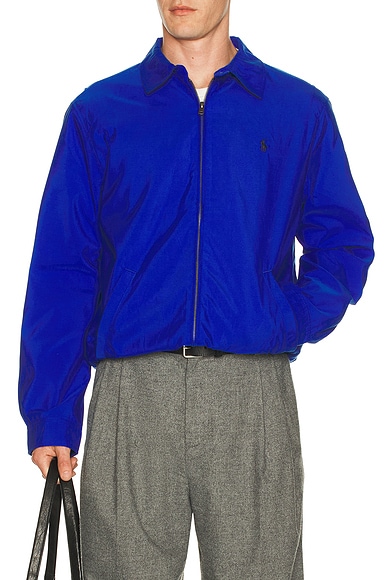 Long Sleeve Polyester Twill Biswing Windbreaker Jacket