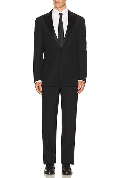 Polo Ralph Lauren Peak Lapel Tuxedo in Black
