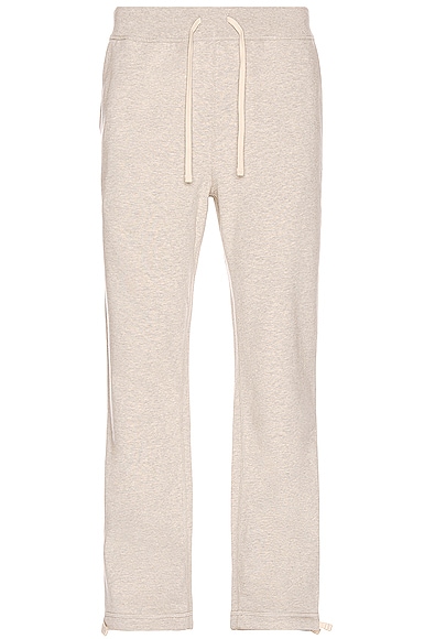Polo Ralph Lauren Athletic Fleece Pant Straight Leg  in Light Grey