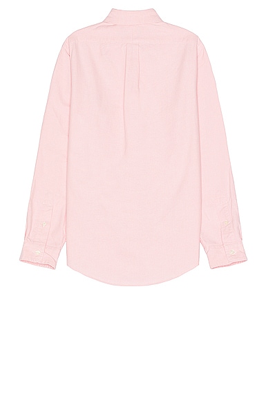 Shop Polo Ralph Lauren Oxford Sport Shirt In Pink