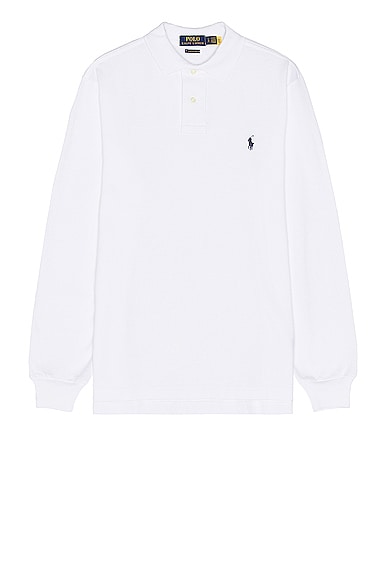 Polo Ralph Lauren Long Sleeve Polo in White