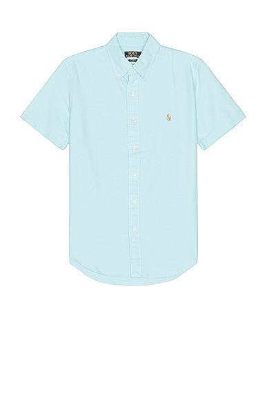 Polo Ralph Lauren Oxford Sport Shirt in Agean Blue