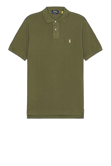 Hunter green ralph lauren polo shirt online