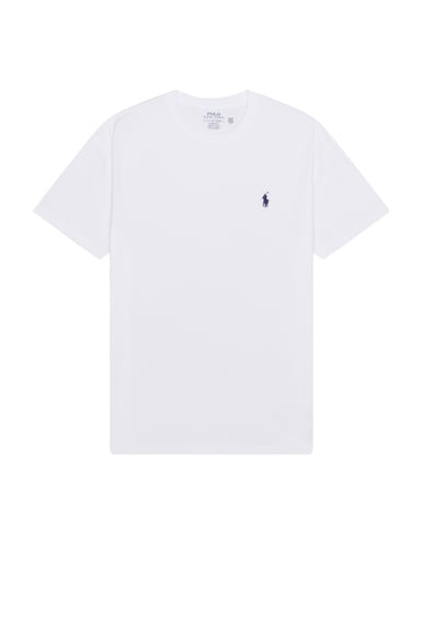 Short Sleeve Crewneck T-shirt in White
