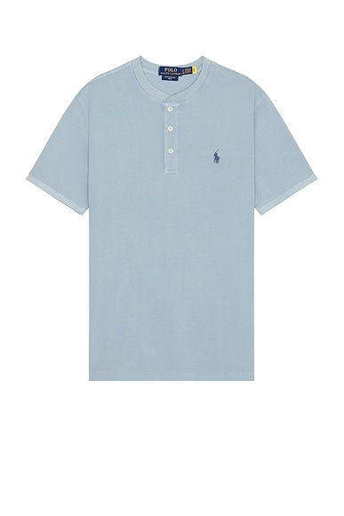 Featherweight mesh henley clearance
