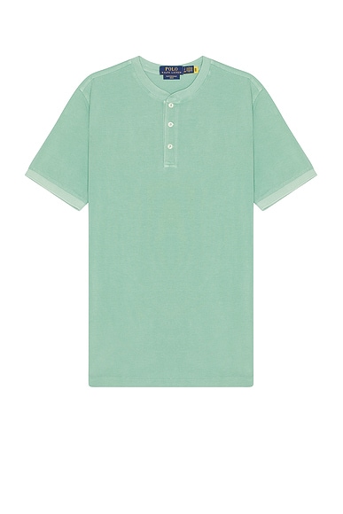 Featherweight Mesh Henley