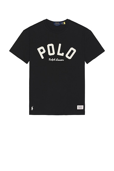 Polo Ralph Lauren Graphic Tee in Polo Black