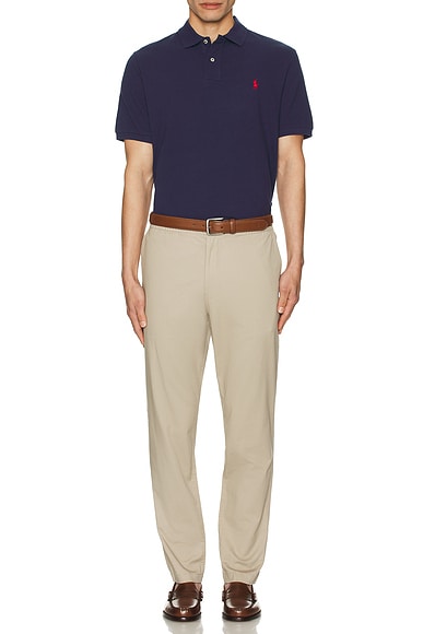 Short Sleeve Mesh Polo