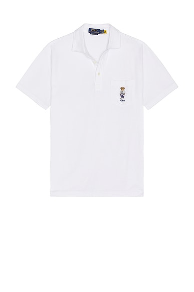 Polo Ralph Lauren Short Sleeve Novelty Bear Polo in White