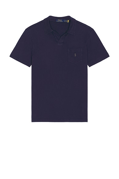 Short Sleeve Johnny Collar Polo