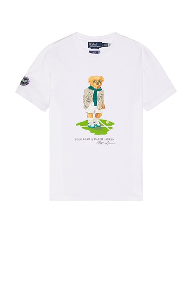 Short Sleeve Wimbledon Novelty Bear T-Shirt