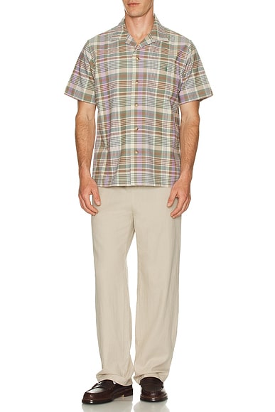 Short Sleeve Classic Oxford Andy Camp Shirt