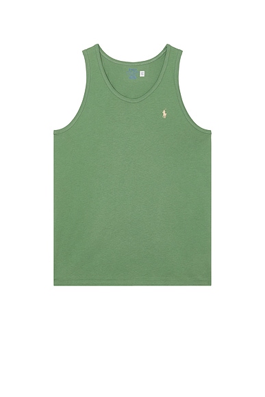 Polo Ralph Lauren Sleeveless Jersey Knit Tank in Fatigue