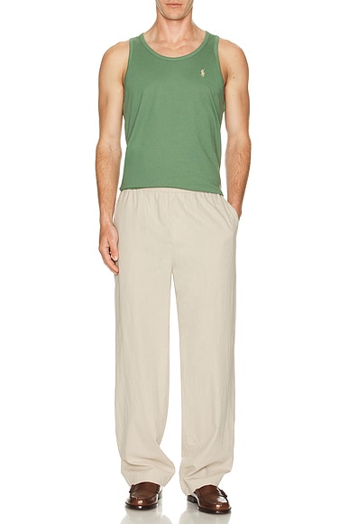 Sleeveless Jersey Knit Tank