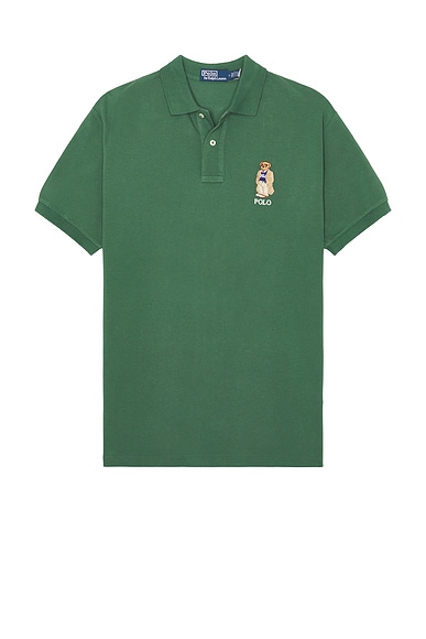 Short Sleeve Novelty Bear Polo