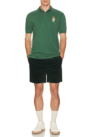 Short Sleeve Novelty Bear Polo