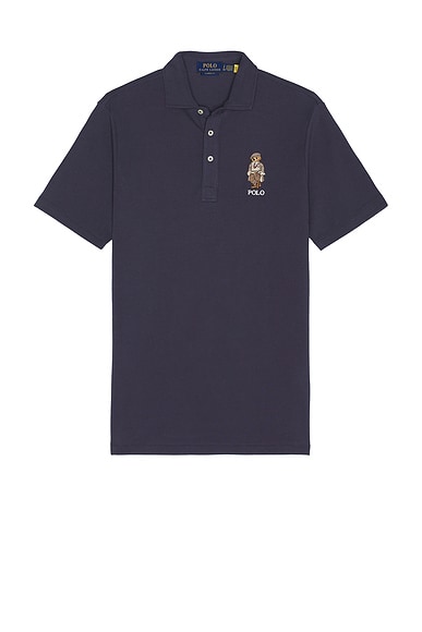 Short Sleeve Novelty Bear Polo