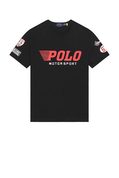 Motorsport Print Short Sleeve T-Shirt