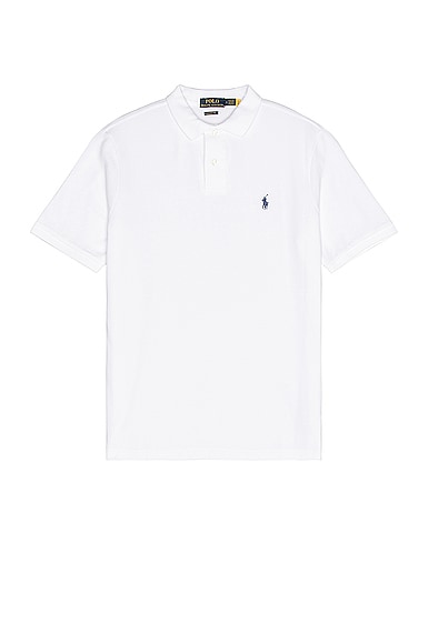 Polo Ralph Lauren Classic Fit Mesh Polo in White