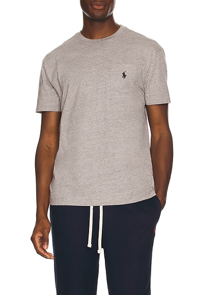 Polo Ralph Lauren Short Sleeve Pocket T-Shirt in Dark Vintage Heather