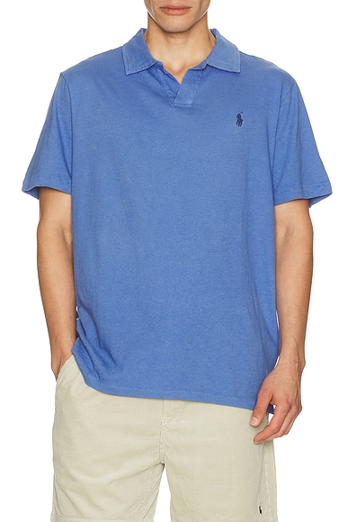 Short Sleeve Johnny Collar Polo