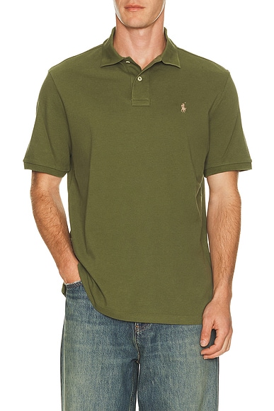 Short Sleeve Mesh Polo