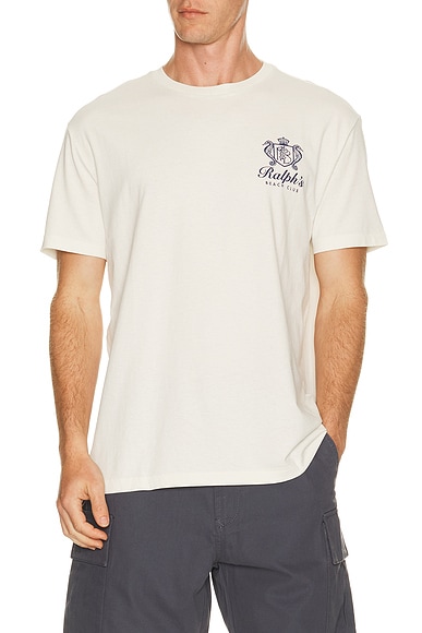 Beach Club Print T-Shirt