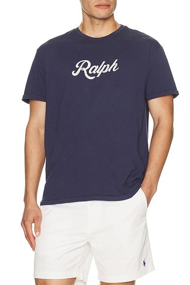 Polo Ralph Lauren Ralph Logo T-shirt in Dark Cobalt
