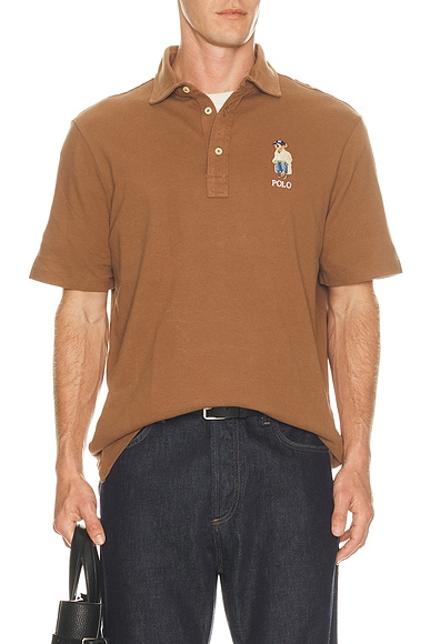 Short Sleeve Basic Mesh Litchfield Bear Polo