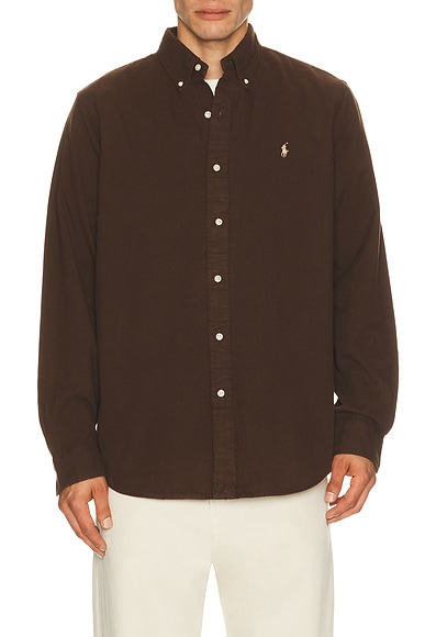 Brushed Flannel Sport Shirt